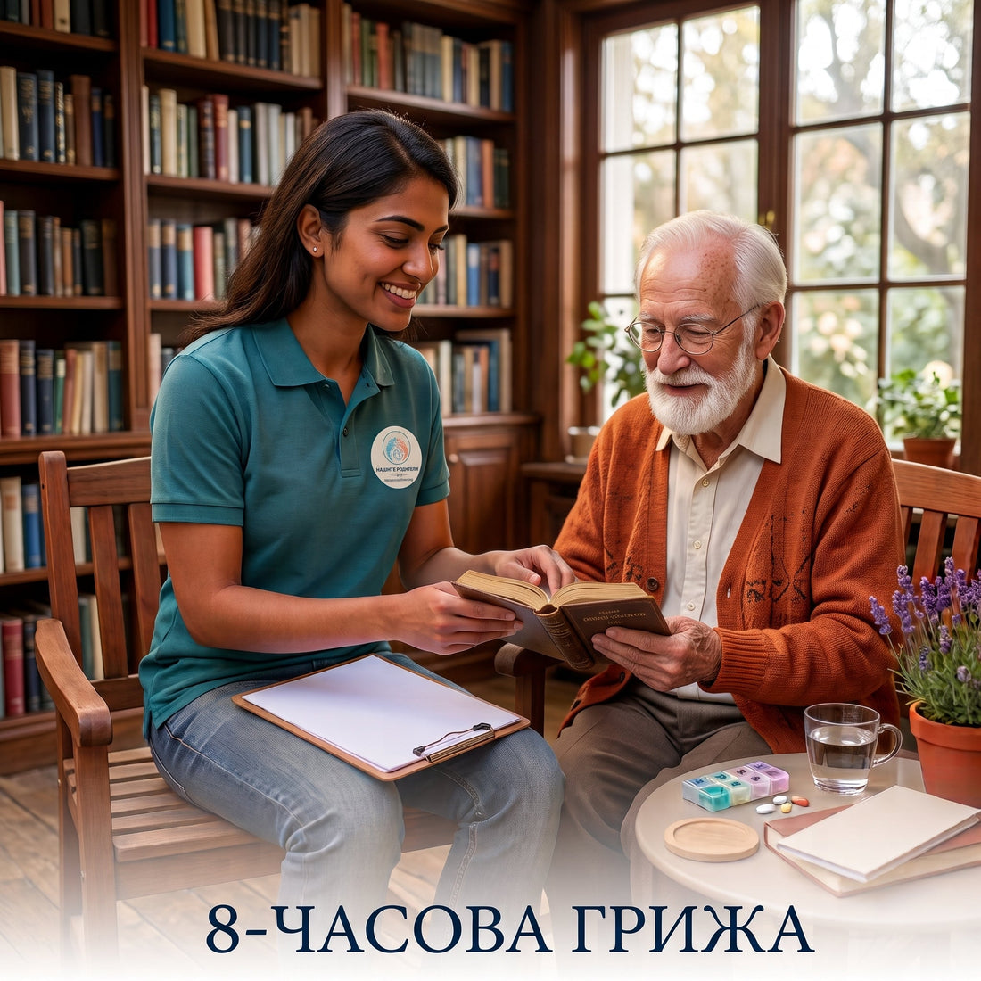 8 часа грижа